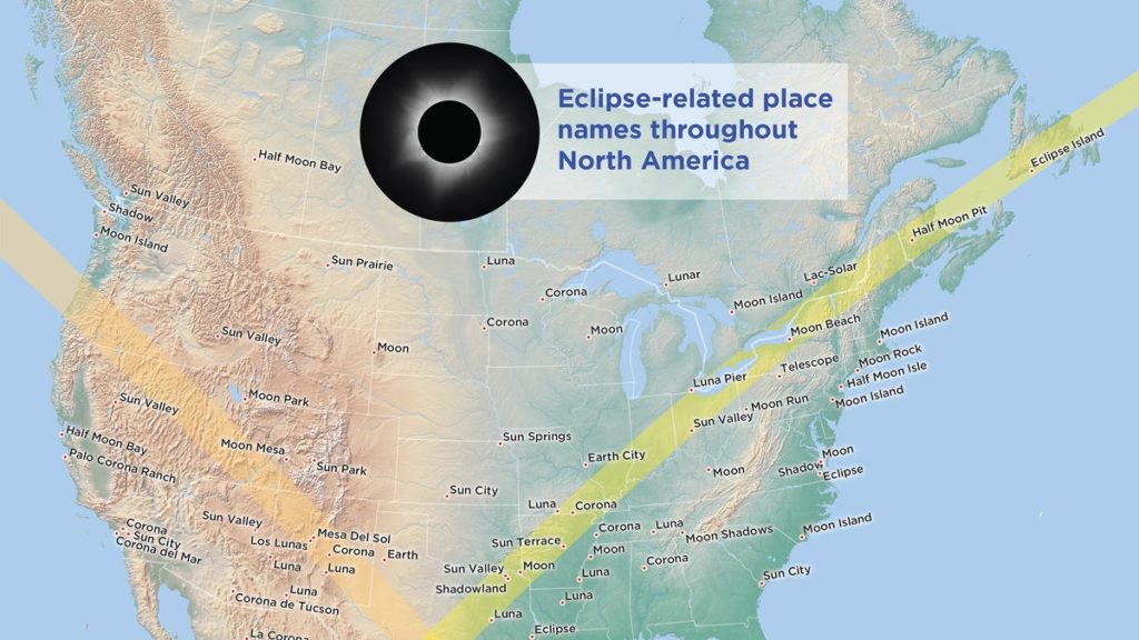 Ontdek de timing van de eclips voor uw locatie in New York