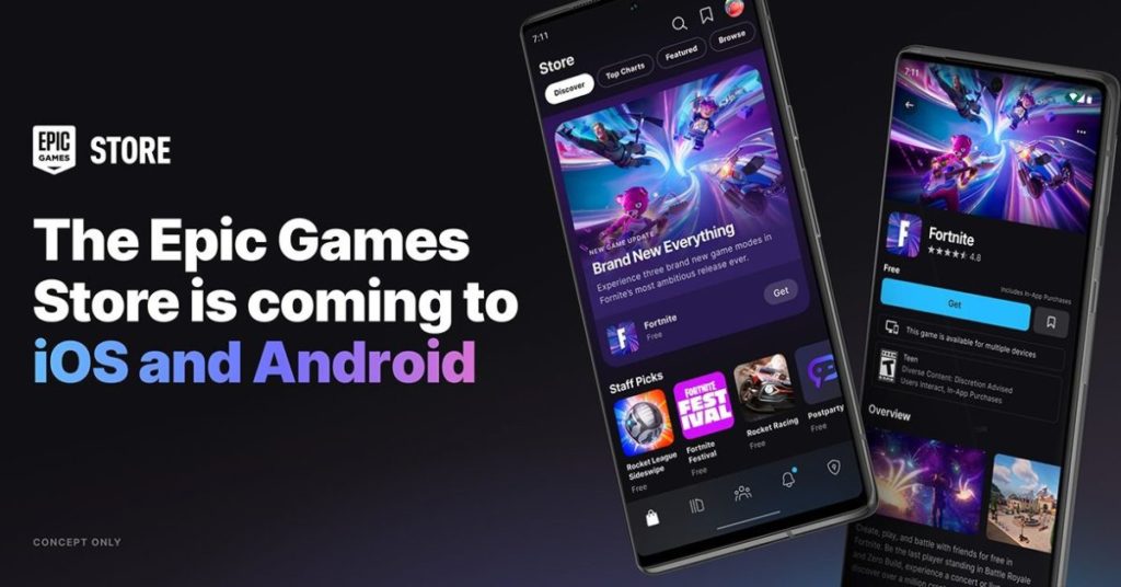 De Epic Games Store komt naar Android