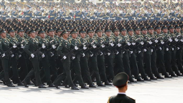 De verwachting is dat de militaire capaciteit van China sneller zal groeien dan zijn defensiebudget