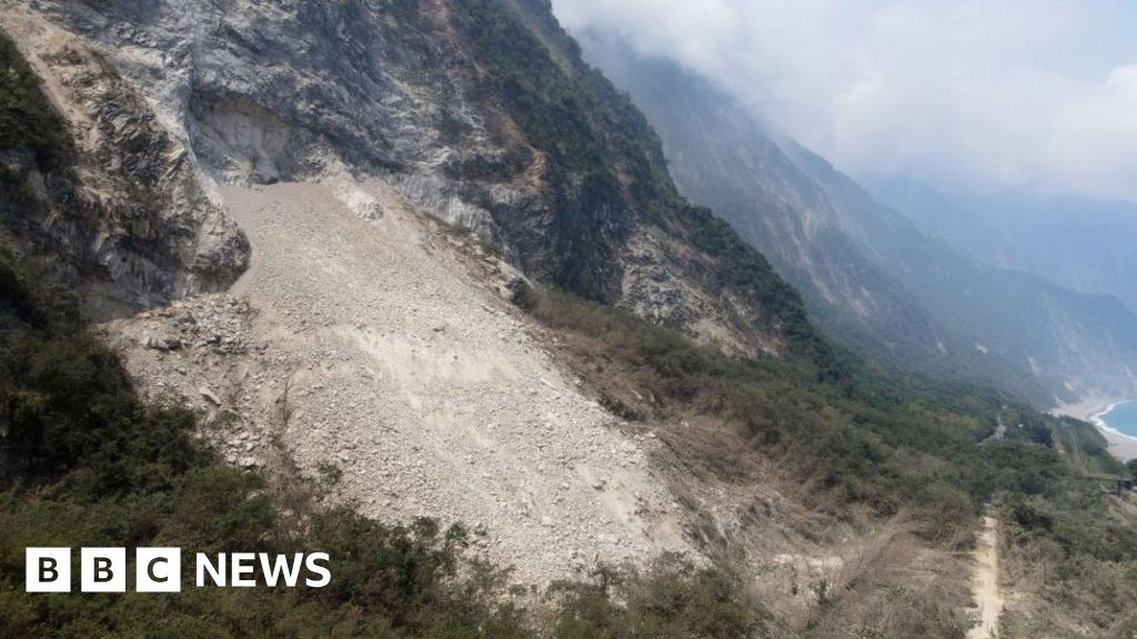 Aardbeving in Taiwan: berg 'regende rotsen als kogels' - overlevende
