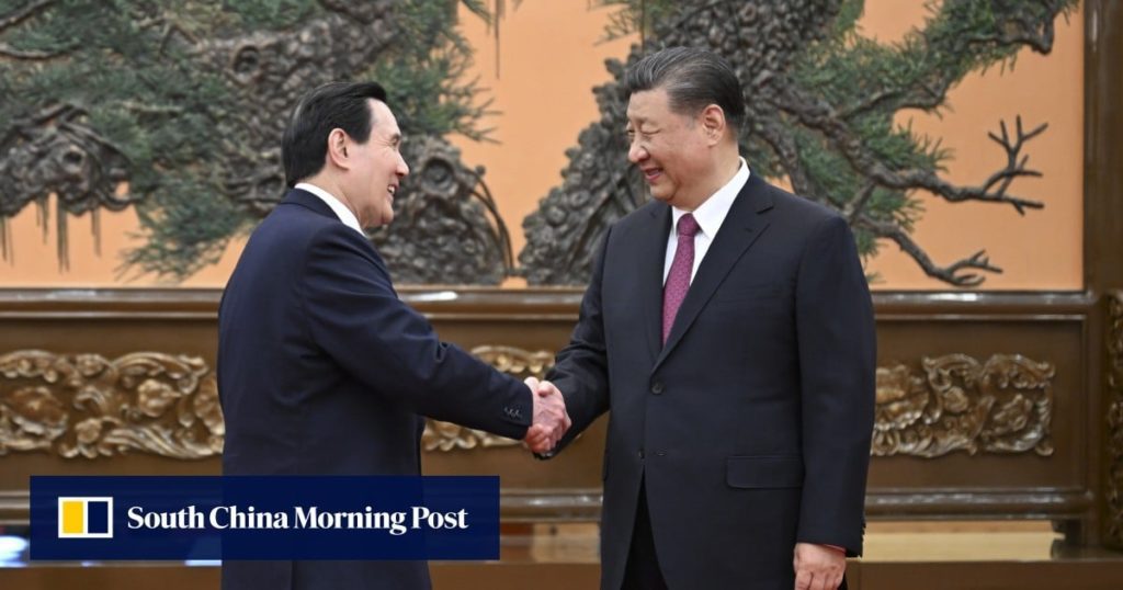 Er is geen probleem waarover niet kan worden onderhandeld, zei president Xi Jinping tijdens historische gesprekken in Peking tegen de Taiwanese president Ma Ying-jeou.