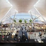 Chicago O’Hare Airport Update: Burgemeester Brandon Johnson onthult het ontwerp van Satellite Halls 1 en 2 in de Global Terminal