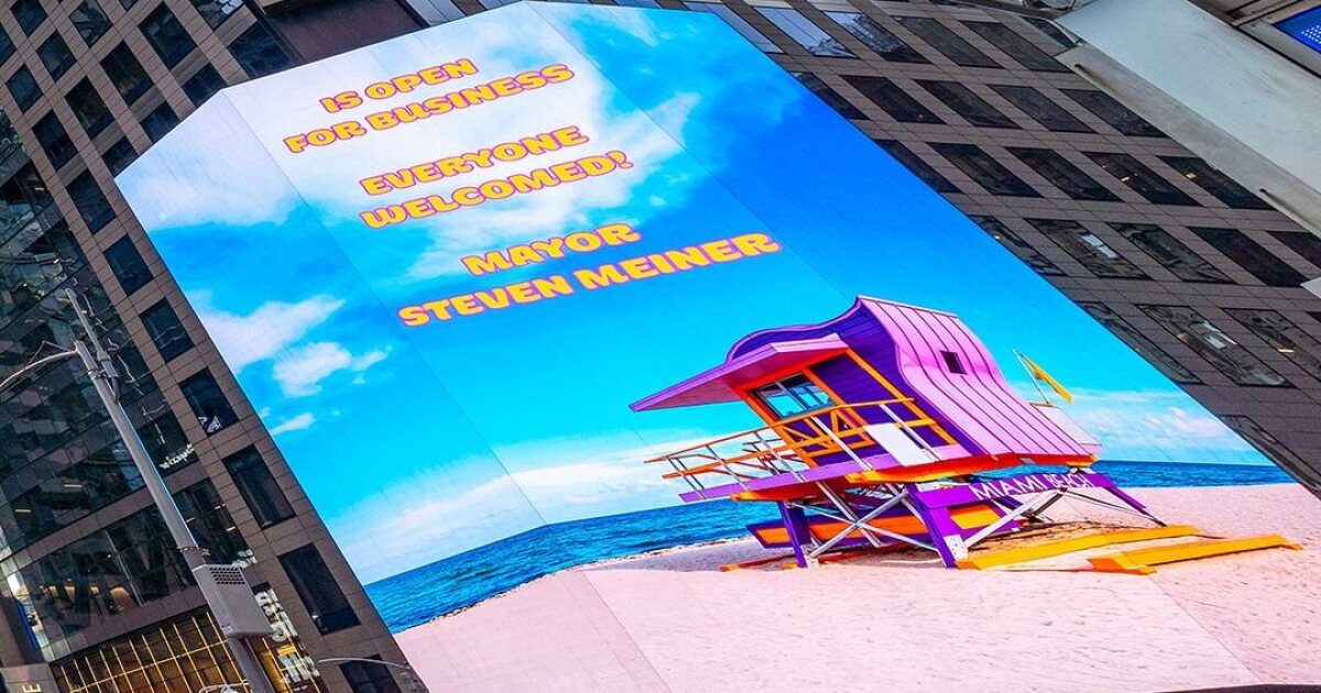 In Miami Beach bieden de burgemeestersverkiezingen in New York City een kans
