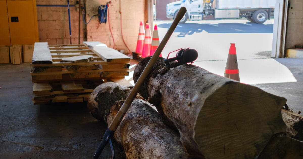 Zagerij wordt geopend in Wilkinsburg om omgevallen stadsbomen terug te winnen en te oogsten