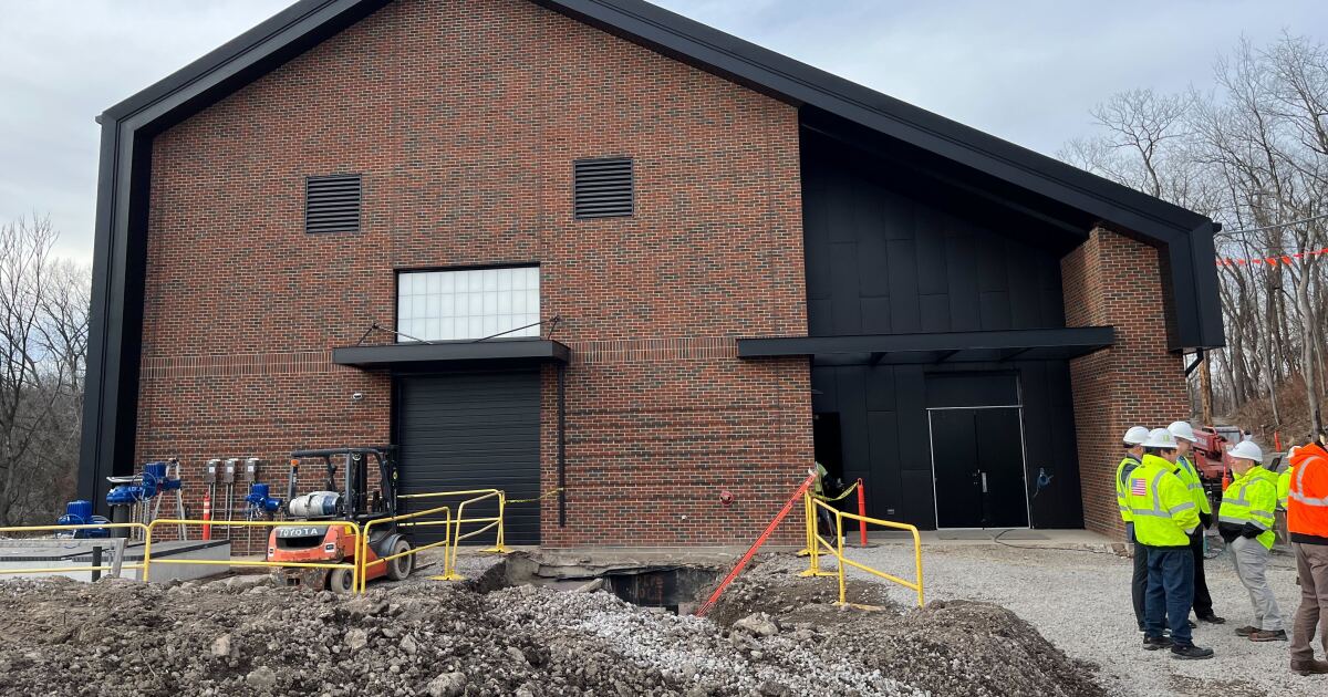 Nieuw pompstation in Pittsburgh's Highland Park nadert zijn voltooiing