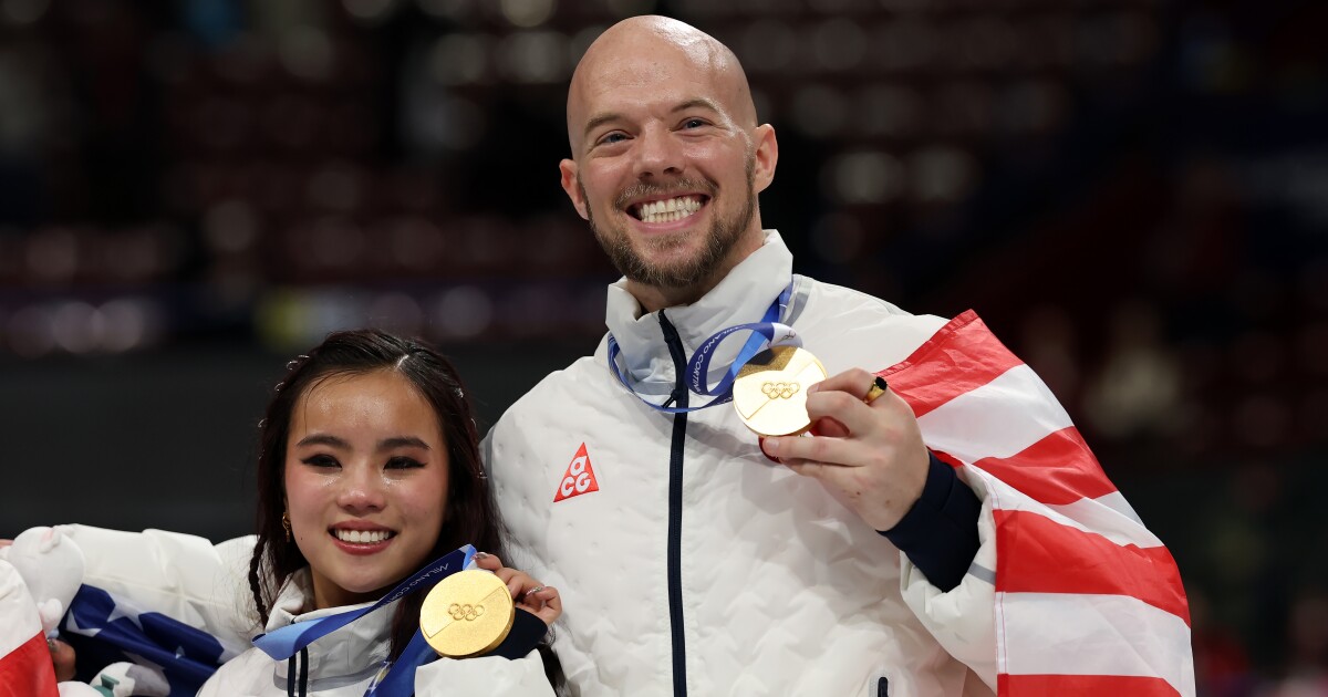 Voor de Amerikaanse parenschaatser Danny O'Shea zijn deze Olympische Spelen al dertig jaar in de maak