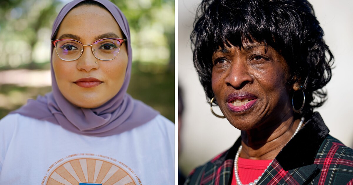 Valerie Foushee uit North Carolina heeft een kleine voorsprong op uitdager Nida Allam