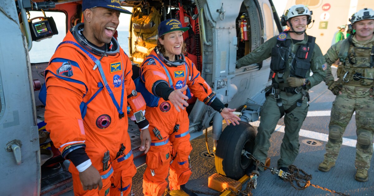 De splashdown van Artemis II trekt landelijke aandacht