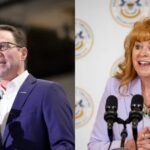 Garrity raakt Mar-a-Lago terwijl ze moeite heeft om met Shapiro te concurreren op het gebied van fondsenwerving