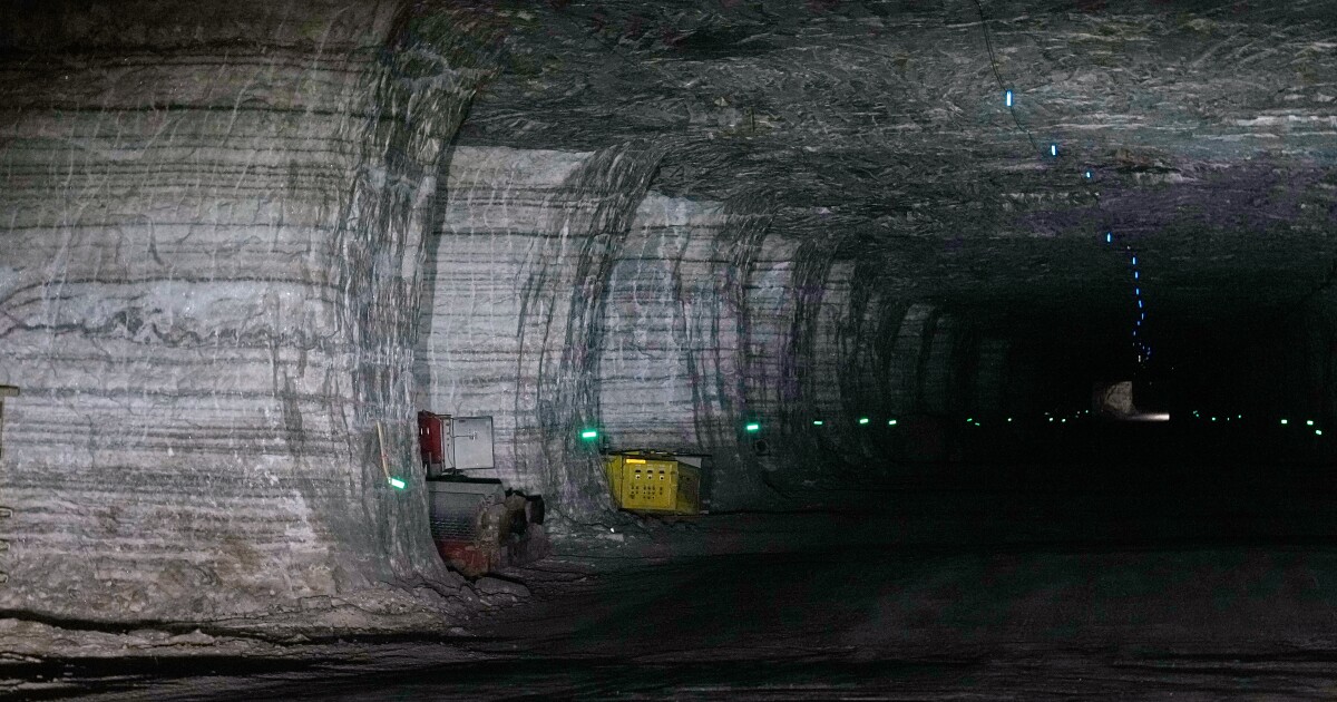 Onder Lake Erie bevindt zich een van de grootste zoutmijnen ter wereld