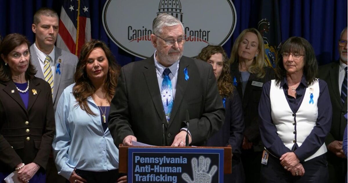 Pa. wetgevers kondigen caucus aan om mensenhandel te bestrijden