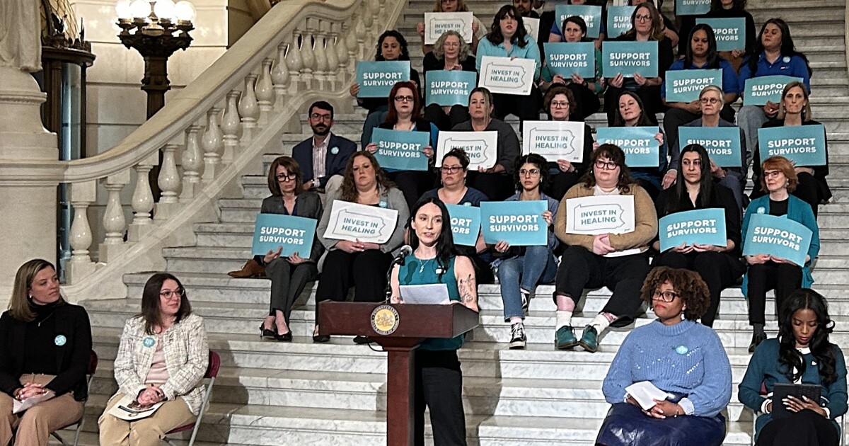 Voorstanders zoeken meer financiering voor verkrachtingscrisiscentra in Harrisburg in Pennsylvania