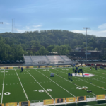 Een nieuw gemeenschapsatletiekveld in Hazelwood Green wordt geopend aan de vooravond van de NFL-draft