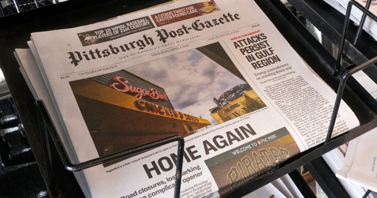 Na de dood van hun dominante krant hebben de media in Pittsburgh een verrassende wending genomen