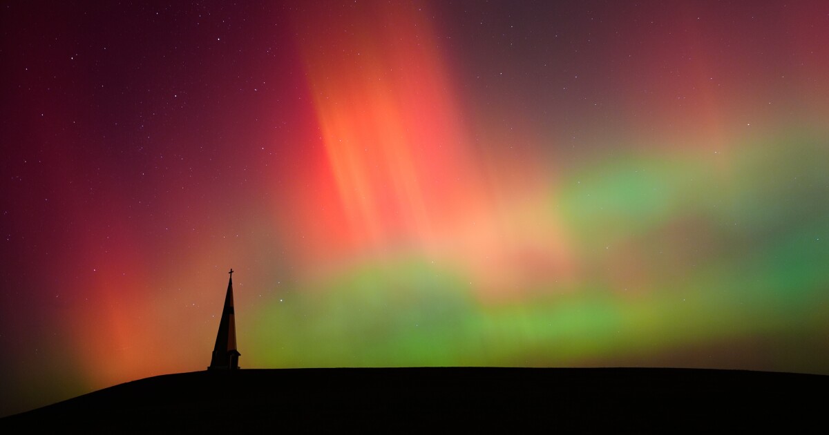Noord-Amerika klaar voor lichtvertoning van aurora borealis