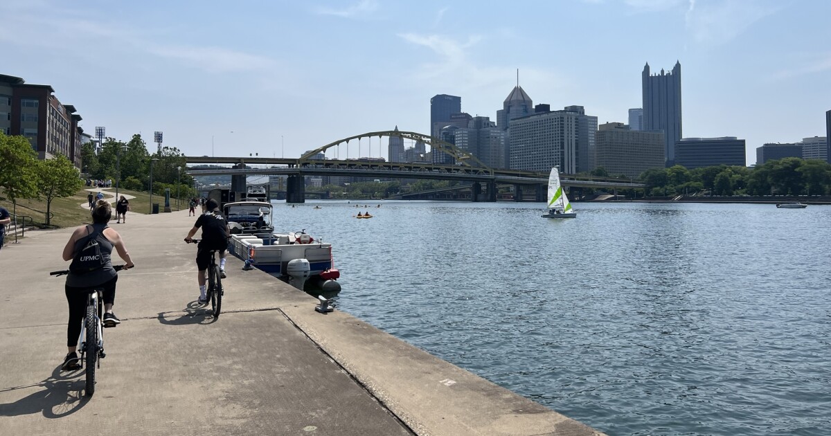 Pittsburgh ziet de eerste 90 graden-dag een maand eerder dan normaal