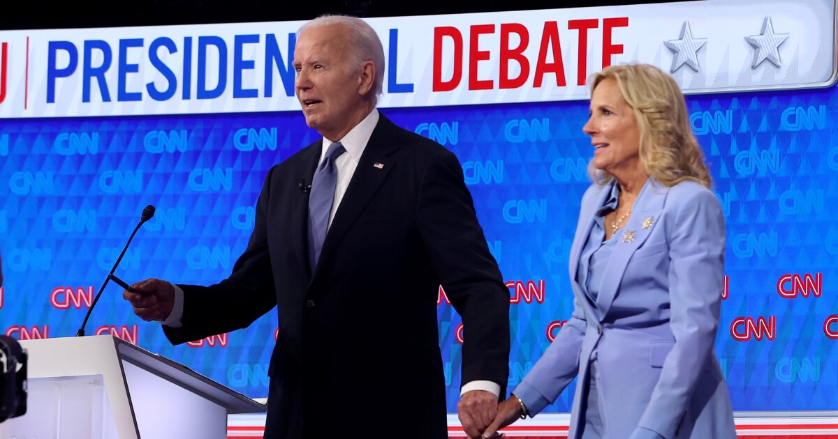 Artsen controleerden Biden vlak na het Trump-debat, omdat Jill Biden vreesde dat hij een beroerte had gehad