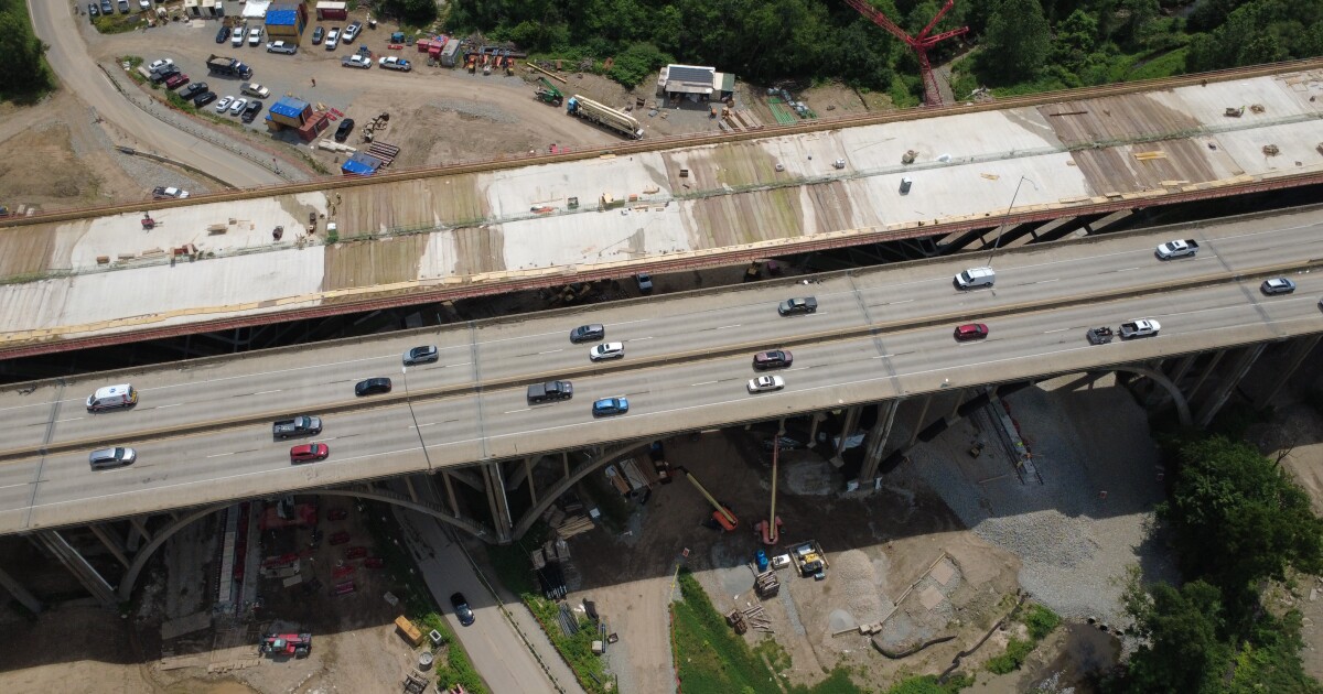 Forensen in de omgeving van Pittsburgh worden dringend verzocht vooruit te plannen voor de sluiting van de I-376