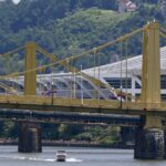 Pittsburgh Sister Bridges wordt dit weekend verlicht in Ierse kleuren