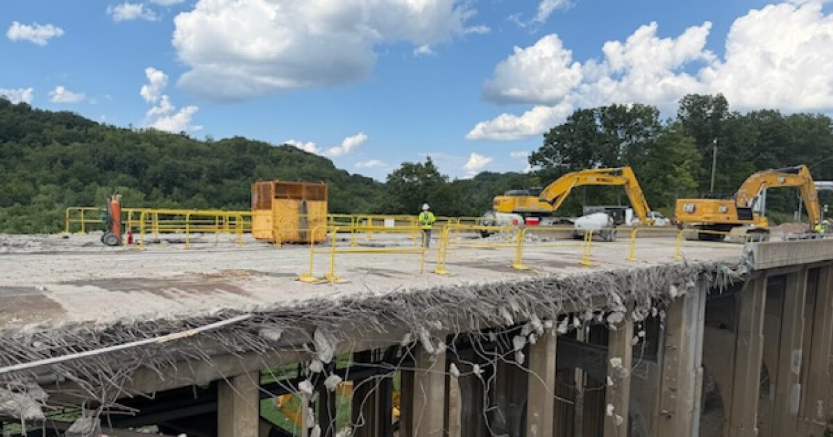 'Extreme snelweg make-over': PennDOT zegt dat de demo van de I-376-brug op schema ligt