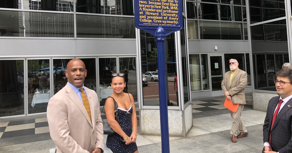 Nieuwe historische marker eert de bekende abolitionist George B. Vashon van Black Pittsburgh