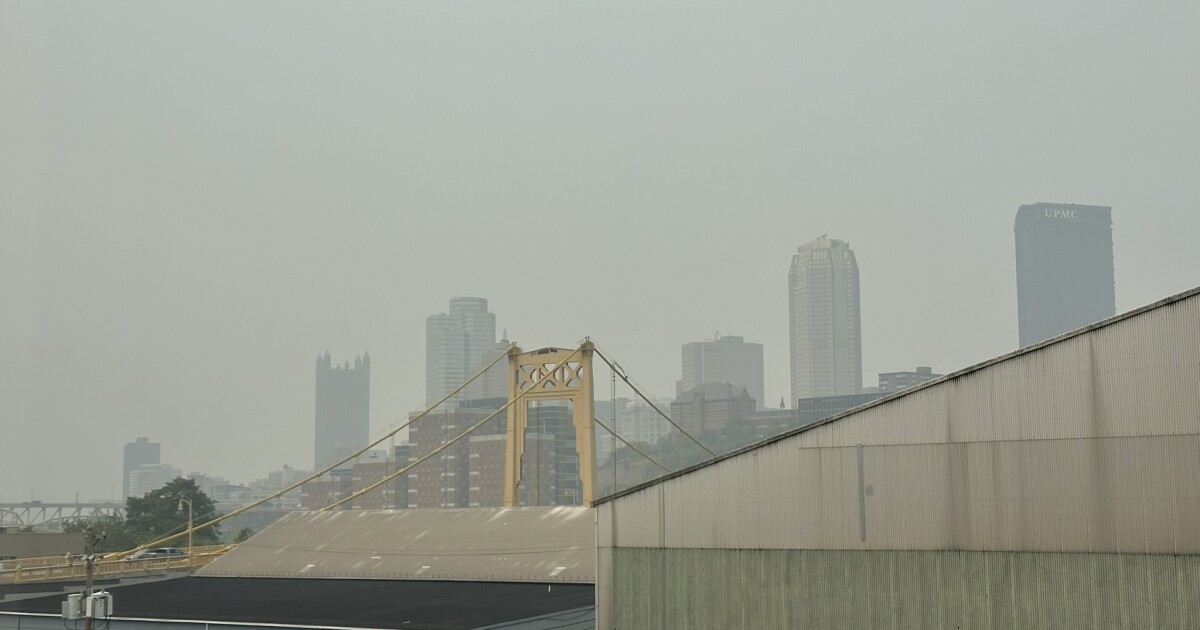 Stagnerende lucht houdt de rook van bosbranden in Pittsburgh tot en met zaterdag tegen; buitenprogramma's gesloten