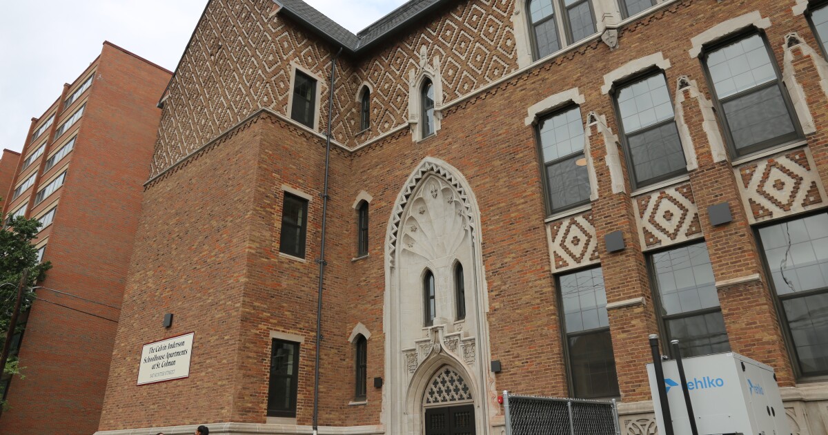 Turtle Creek-school herboren als betaalbare appartementen voor voormalige pleegjongeren