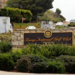 De autoriteiten arresteerden een man met munitie die blijkbaar de beveiliging in de gaten hield op de Trump-golfbaan in de buurt van LA