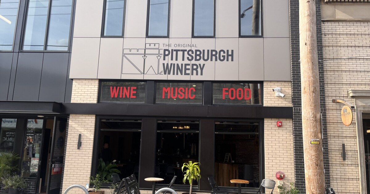 Muzieklocatie Original Pittsburgh Winery sluit in augustus, vanwege veranderende gewoonten van het publiek