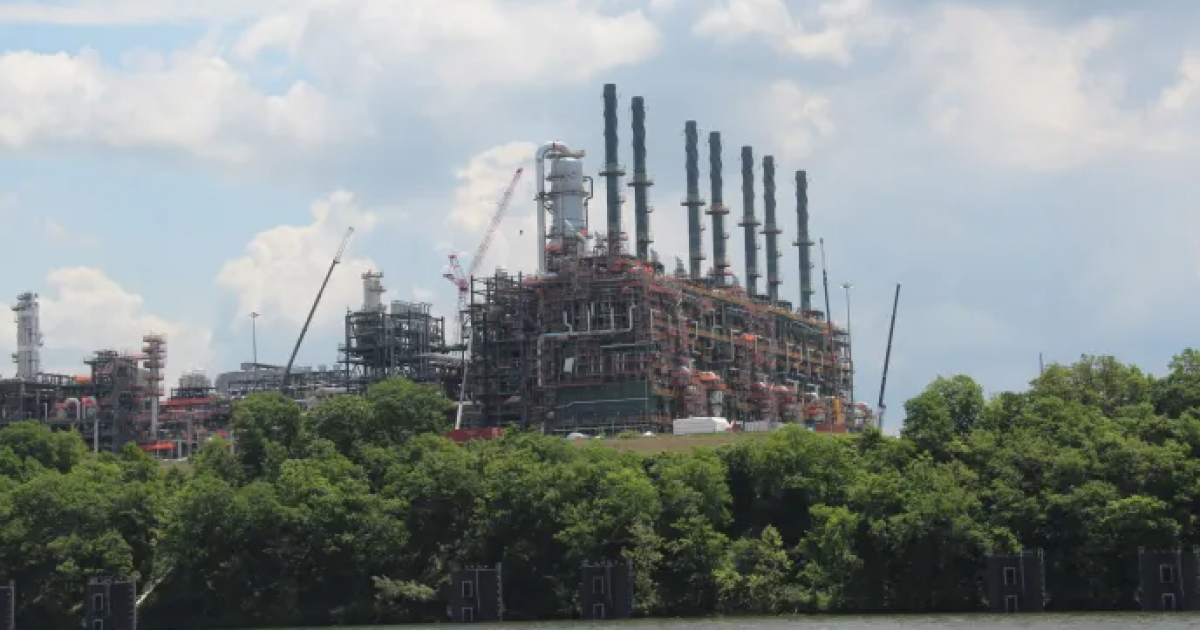 Pa. legt Shell een boete van $15 miljoen op voor luchtvervuiling door de plasticfabriek in Beaver County
