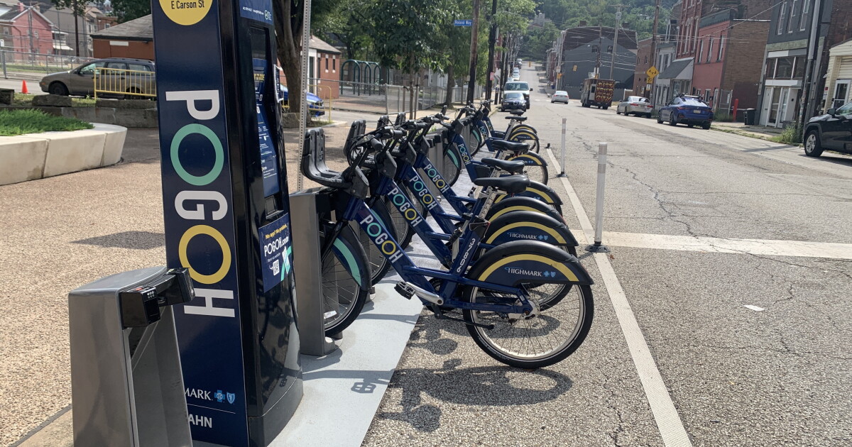 Pittsburgh bike share-programma POGOH op zoek naar nieuwe hoofdsponsor