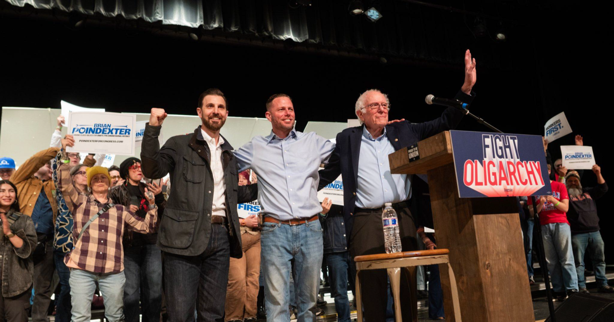Progressief kampioen Bernie Sanders steunt het herverkiezingsbod van Deluzio