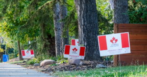 Kiezers in Alberta wegen de toekomst in Canada af