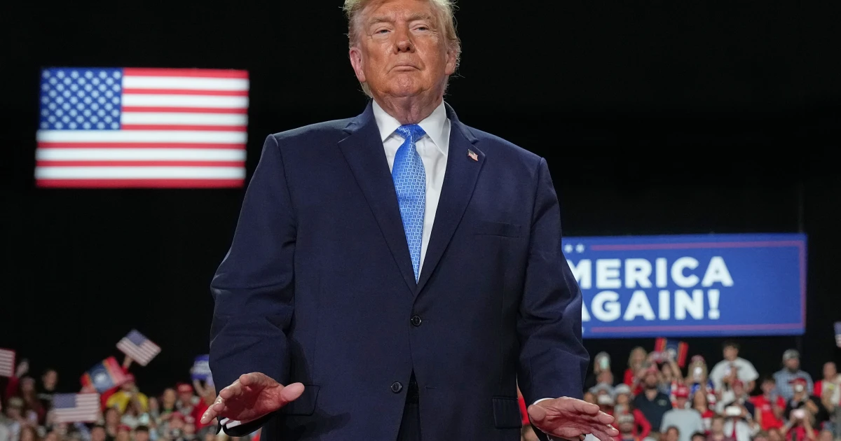Trump voert campagne in Mississippi en benadrukt de uitdagingen van de Republikeinen