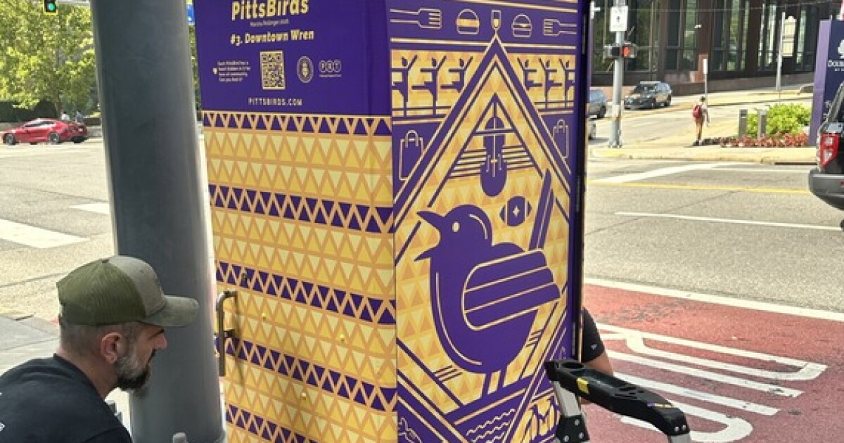 Welkom bij PittsBirds: nieuwe openbare kunstinstallatie transformeert PRT's University Line in een volière